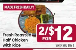 Tony’s Fresh Market Fresh Roasted Half Chicken with Rice offer