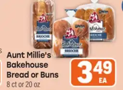 Tony’s Fresh Market Aunt Millie's Bakehouse Bread or Buns offer