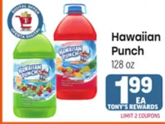 Tony’s Fresh Market Hawaiian Punch offer