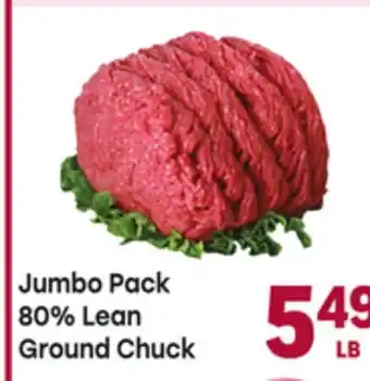 Tony’s Fresh Market Jumbo Pack 80% Lean Ground Chuck offer
