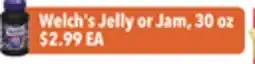 Tony’s Fresh Market Welch's Jelly or Jam offer