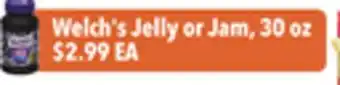 Tony’s Fresh Market Welch's Jelly or Jam offer