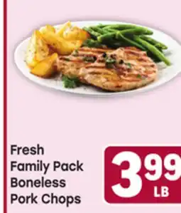 Tony’s Fresh Market Fresh Family Pack Boneless Pork Chops offer