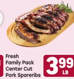 Tony’s Fresh Market Fresh Family Pack Center Cut Pork Spareribs offer