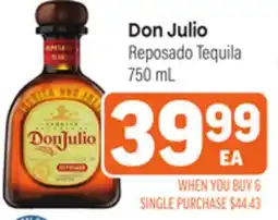 Tony’s Fresh Market Don Julio Reposado Tequila offer