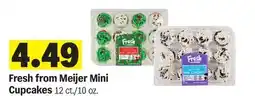 Meijer Fresh from Meijer Mini Cupcakes offer