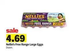 Meijer Nellie's Free Range Large Eggs offer