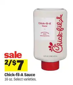 Meijer Chick-fil-A Sauce offer