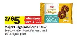 Meijer Meijer Fudge Cookies offer