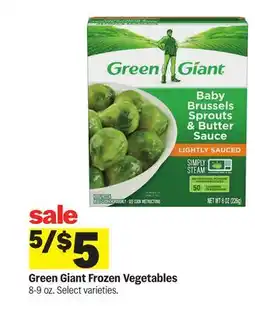Meijer Green Giant Frozen Vegetables offer