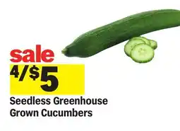 Meijer Seedless Greenhouse Grown Cucumbers offer
