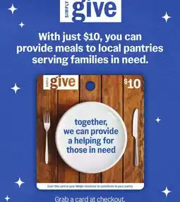 Meijer Simply Give offer