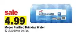 Meijer Meijer Purified Drinking Water offer