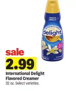 Meijer International Delight Flavored Creamer offer