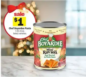 Meijer Chef Boyardee Pasta offer