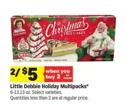Meijer Little Debbie Holiday Multipacks offer