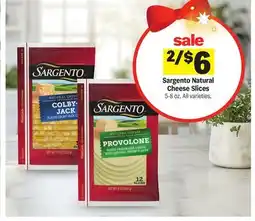 Meijer Sargento Natural Cheese Slices offer