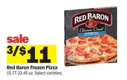 Meijer Red Baron Frozen Pizza offer