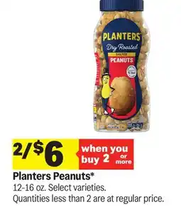 Meijer Planters Peanuts offer