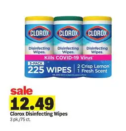 Meijer Clorox Disinfecting Wipes offer