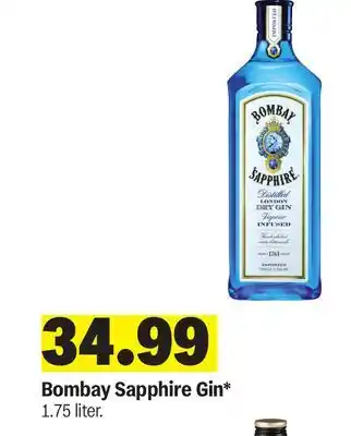 Meijer Bombay Sapphire Gin offer