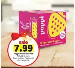 Meijer Poppi Prebiotic Soda offer