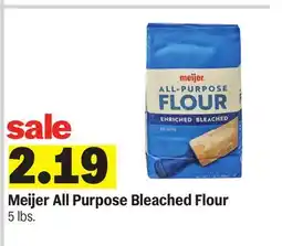 Meijer Meijer All Purpose Bleached Flour offer