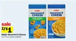 Meijer Meijer Macaroni & Cheese offer