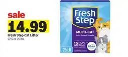 Meijer Fresh Step Cat Litter offer