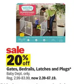 Meijer Gates, Bedrails, Latches and Plugs offer