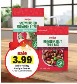 Meijer Meijer Holiday Candy or Snacks offer
