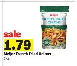 Meijer Meijer French Fried Onions offer