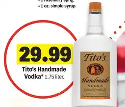 Meijer Tito's Handmade Vodka offer