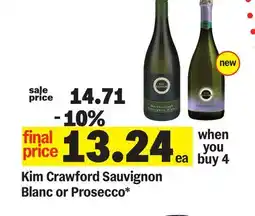Meijer Kim Crawford Sauvignon Blanc or Prosecco offer