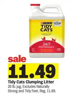 Meijer Tidy Cats Clumping Litter offer