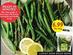 Fresh Thyme LEMON HERB GREEN BEANS offer