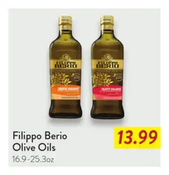 Fresh Thyme Filippo Berio Olive Oils offer