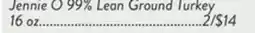 Fresh Thyme Jennie O 99% Lean Ground Turkey offer