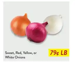 Fresh Thyme Sweet, Red, Yellow, or White Onions offer