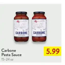 Fresh Thyme Carbone Pasta Sauce offer