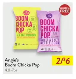 Fresh Thyme Angie's Boom Chicka Pop offer