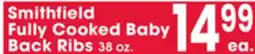 Jewel-Osco Smithfield Fully Cooked Baby Back Ribs offer