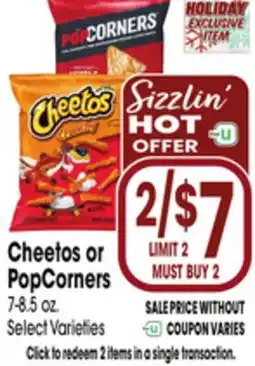 Jewel-Osco Cheetos or PopCorners offer