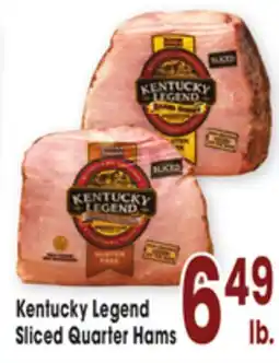 Jewel-Osco Kentucky Legend Sliced Quarter Hams offer