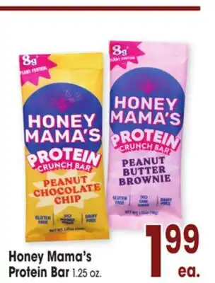 Jewel-Osco Honey Mama's Protein Bar offer