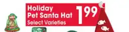 Jewel-Osco Holiday Pet Santa Hat offer