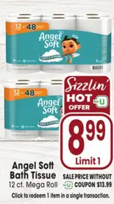 Jewel-Osco Angel Soft Bath Tissue offer