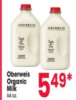 Jewel-Osco Oberweis Organic Milk offer