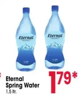 Jewel-Osco Eternal Spring Water offer
