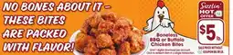 Jewel-Osco Boneless BBQ or Buffalo Chicken Bites offer